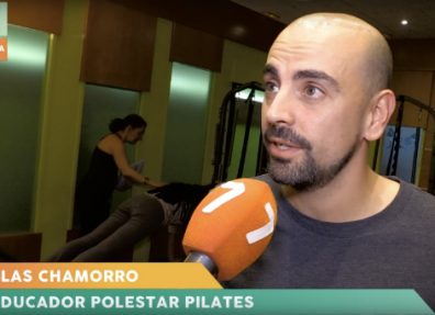 Blas Chamorro de Polestar Pilates en Televisión